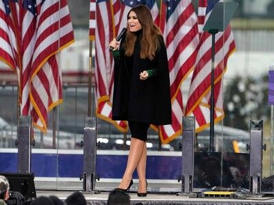 Kimberly Guilfoyle pidió US$100,000 a un donante de Trump