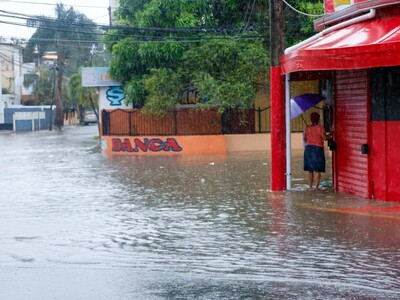 Lluvias en República Dominicana por vaguada y humedad