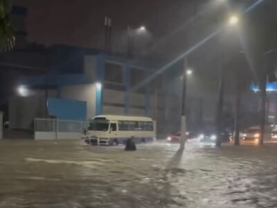 Lluvias en Santiago y Mao causan inundaciones y daños
