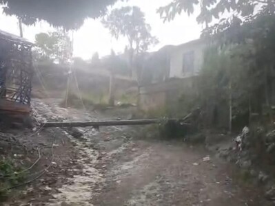 Lluvias en Tireo causan aislamiento y daños en la agricultura local