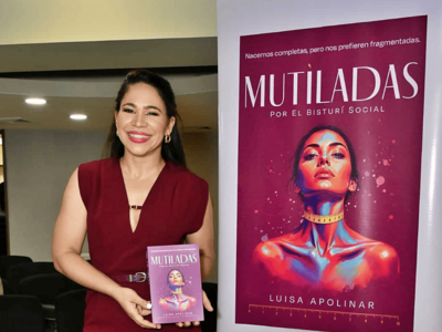 Luisa Apolinar presenta «Mutiladas», una novela sobre mujeres