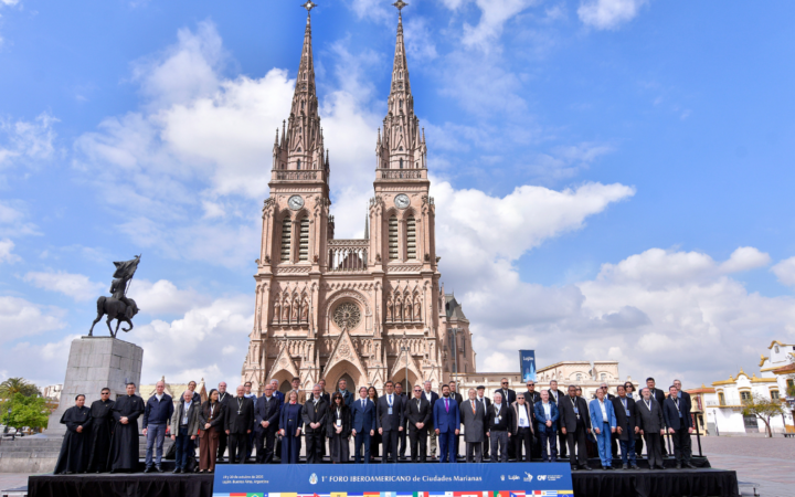 Luján fue sede del 1° Foro Iberoamericano de Ciudades Marianas