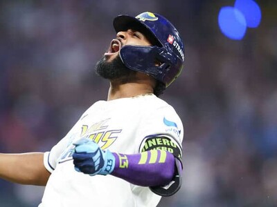 MLB: Caminero y Peralta le dan el pase a los Rays a la Serie Mundial