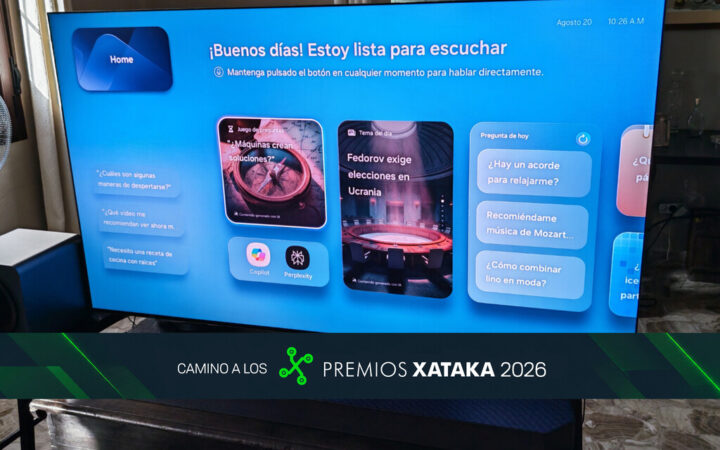 Nuestra tele de dentro de cinco años se está fraguando ya hoy, y este 2026 hemos visto muchos avances que queremos ya en nuestr…