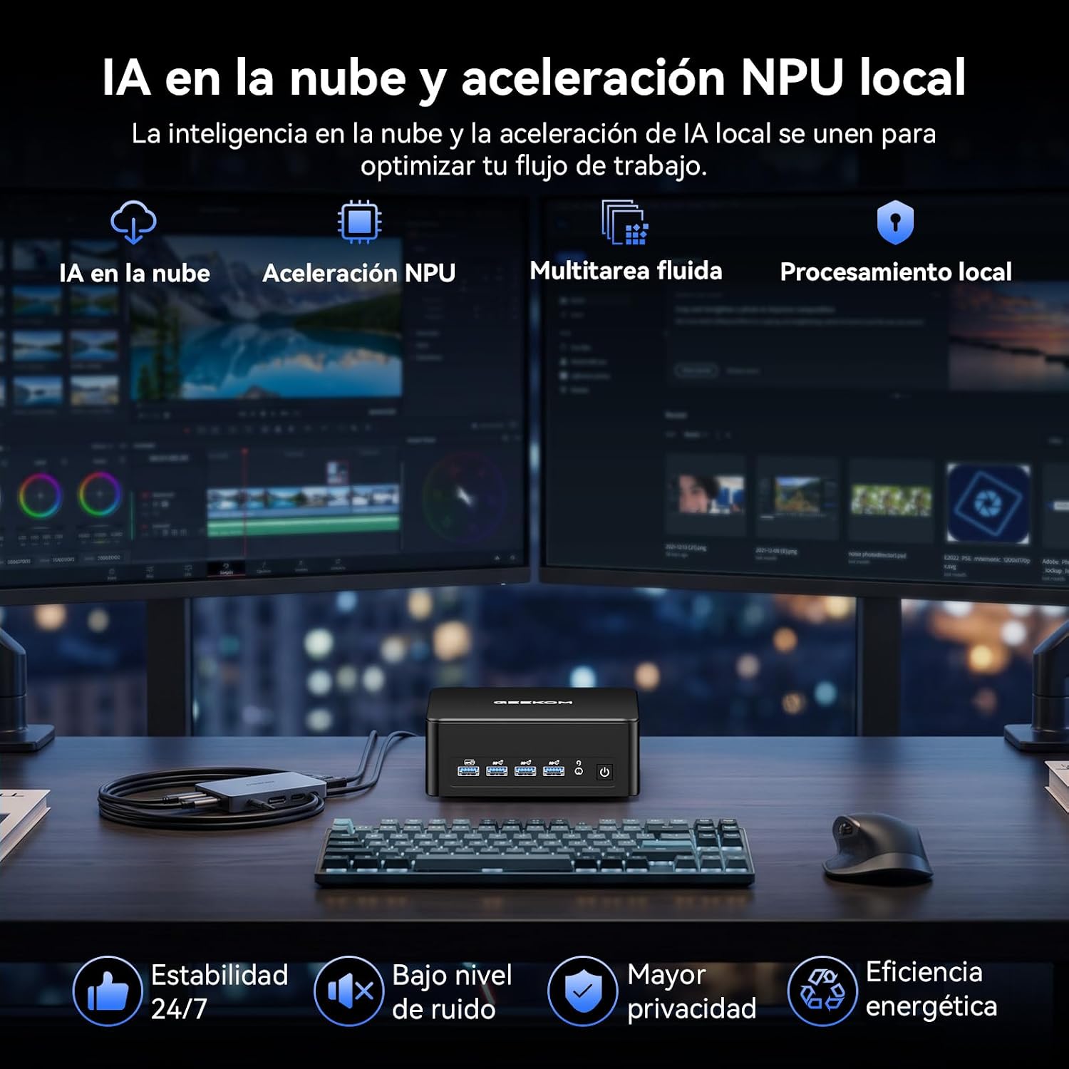 Ofertas en mini PCs GEEKOM en Amazon Prime Day: los mejores precios con descuentos de hasta el 30%