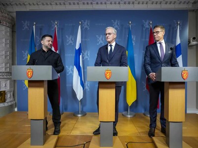 Presidente Ucrania se reúne con emisario EE.UU. en Oslo