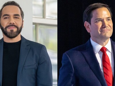 Rubio y Bukele discuten cómo combatir «influencia extranjera maligna»