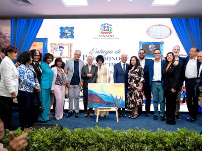 Senado reconoce Manuel Tejada y Elsa Núñez por aportes a la cultura