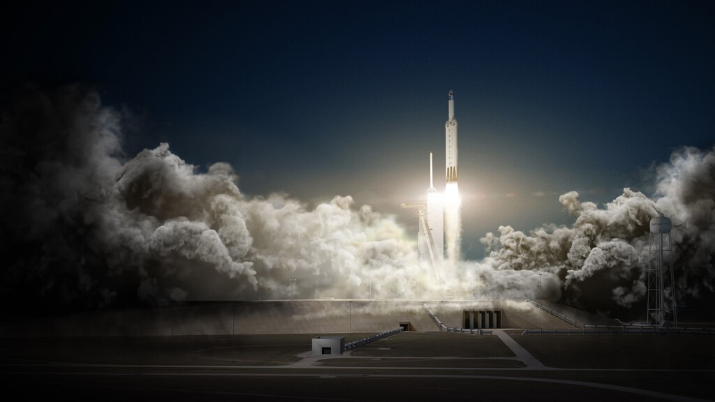 SpaceX ha lanzado tres cohetes en 13 horas. Y el último llevaba un secreto de Estados Unidos