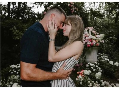 Taylor Swift y Travis Kelce quemaron la decoración de su boda