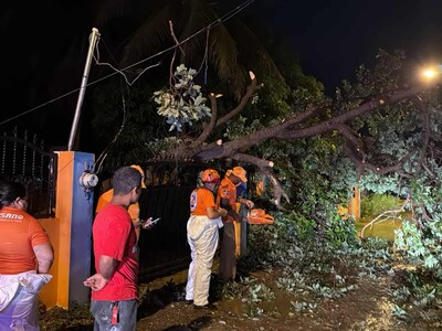 Temporal en Valverde causa daños en Mao