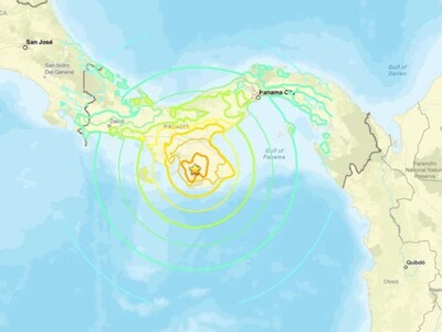Terremoto Panamá de magnitud 7.7 genera réplicas y alerta