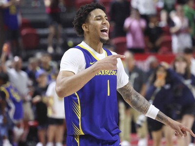Yaxel Lendeborg montó show ante Lakers: otra arma de Golden State
