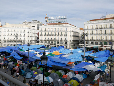 presidenta de Madrid recurre a la Justicia para desalojar acampada